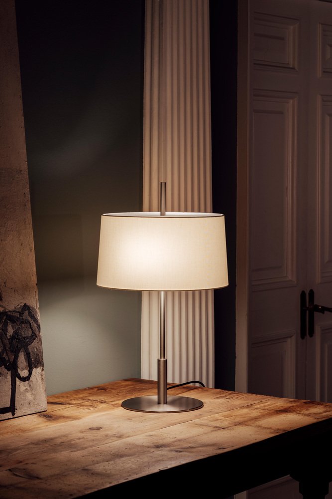 Gold Diana Menor Table Lamp by Federico Correa