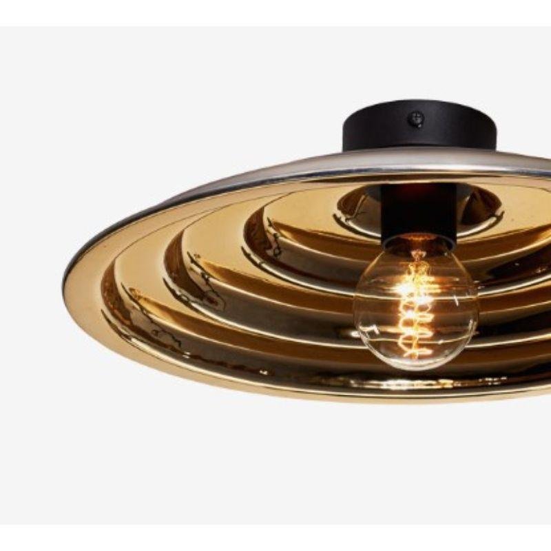 Gold Echo Ceiling Light by Radar