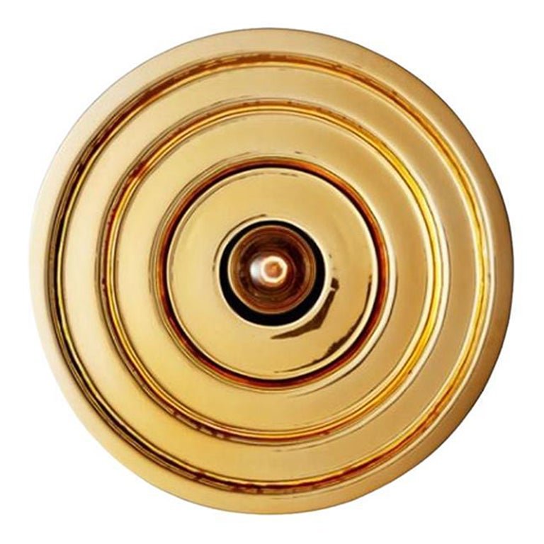 Gold Echo Wall Light by Radar