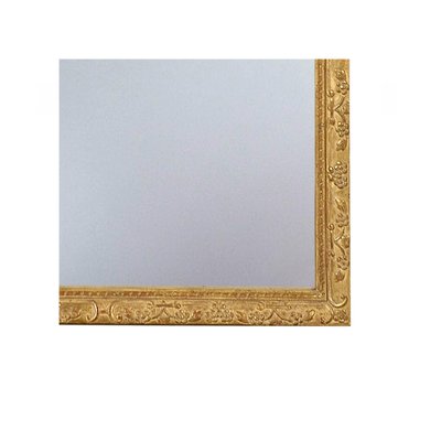 Gold Foil Hand-Carved Wooden Mirror, 1970-UZ-862861