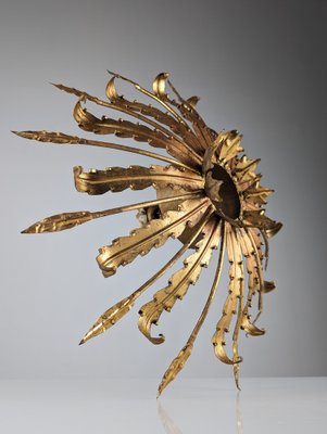 Gold Leaf Sun Lamp, 1950s-JJT-1822092