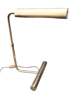 Gold Metal Desk Lamp by Christian Liaigre-RIK-1771639