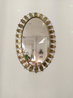 Gold Metal Mirror, 1970s-IDZ-2011562