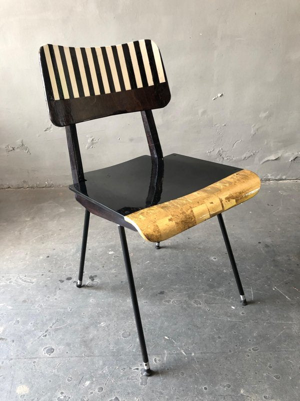 Gold Peak Of A Century Chair by Markus Friedrich Staab