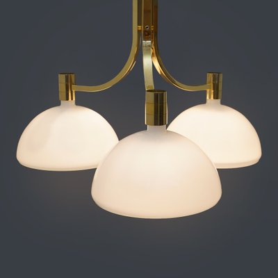 Gold-Plated As/Am Ceiling Light by Franco Albini and Franca Helg for Sirrah, 1970s-EZ-1765081