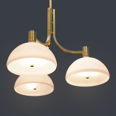 Gold-Plated As/Am Ceiling Light by Franco Albini and Franca Helg for Sirrah, 1970s-EZ-1765081