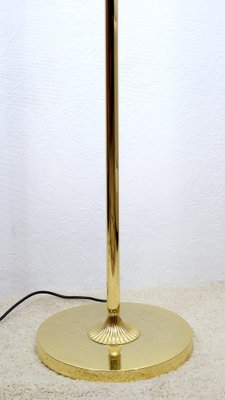 Gold-Plated Brass Glass Murano Glass Floor Lamp from Venini, 1990s-NGU-1719494