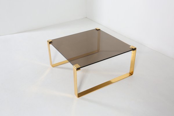 Gold Plated Coffee Table, 1970-YSY-1150667