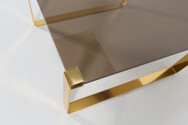 Gold Plated Coffee Table, 1970-YSY-1150667