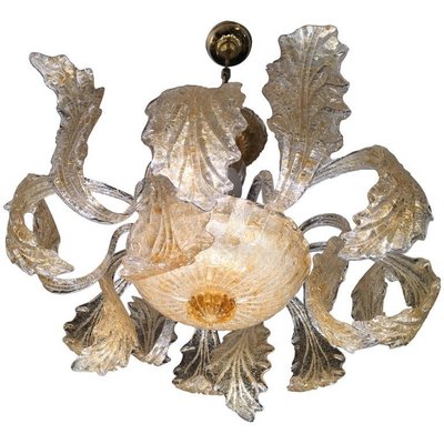 Gold Royal Chandelier by Barovier & Toso, 1980s-MBH-1032274