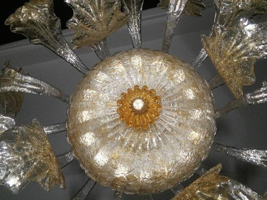 Gold Royal Chandelier by Barovier & Toso, 1980s-MBH-1032274