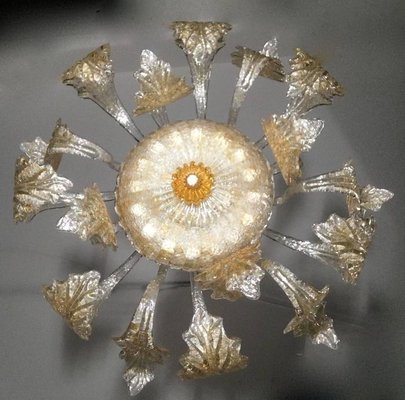 Gold Royal Chandelier by Barovier & Toso, 1980s-MBH-1032274