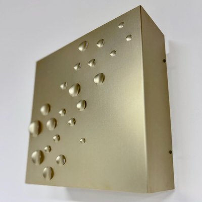 Gold Star Rain Wall Lamp by E.J Jelles for Raak, 1960s-ZT-2024082