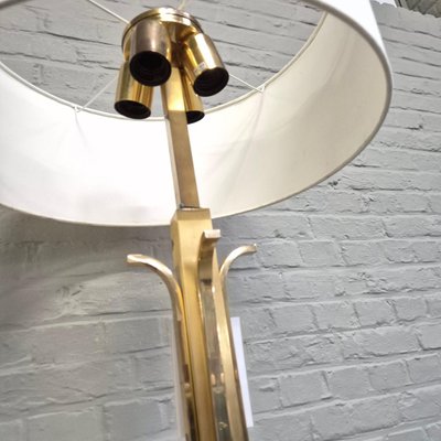 Gold Table Lamp from Belgo Chrom, 1980s-OLQ-2033033