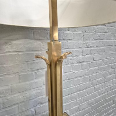 Gold Table Lamp from Belgo Chrom, 1980s-OLQ-2033033