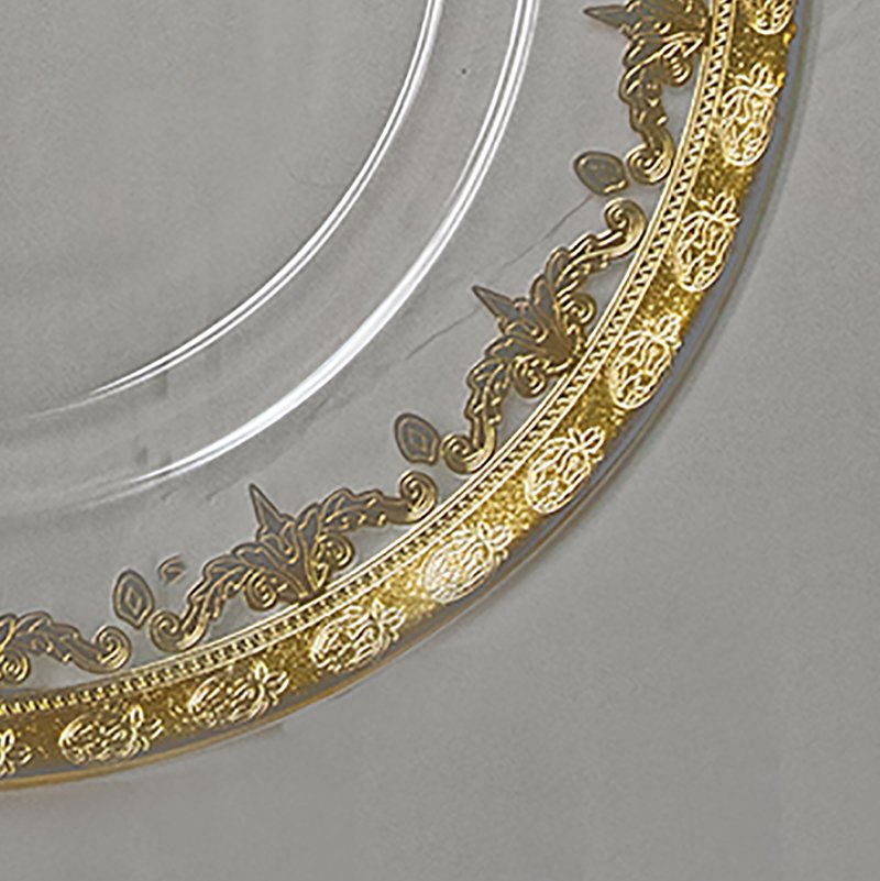 Gold Underworld Versailles Plate from Shanxi