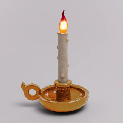 Resin Portable Lamp Bugia Lamp by Seletti #Gold