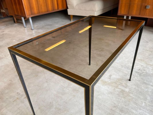 Golden Black Coffee Table, 1950s-WSA-831407