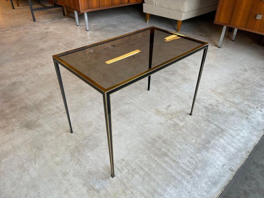 Golden Black Coffee Table, 1950s-WSA-831407