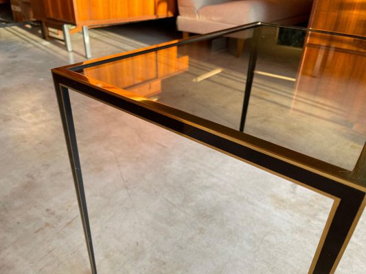 Golden Black Coffee Table, 1950s-WSA-831407