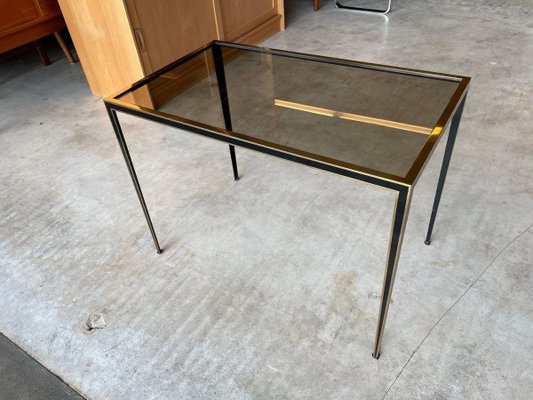 Golden Black Coffee Table, 1950s-WSA-831407