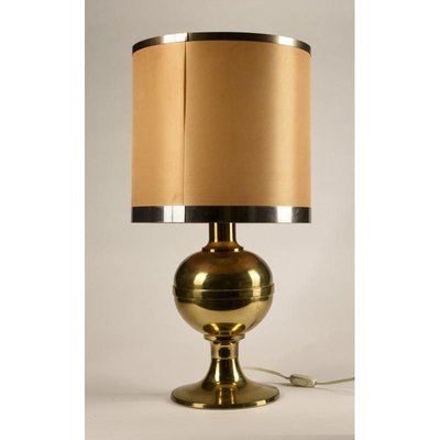 Golden Brass Lamp, 1980s-RAQ-774850