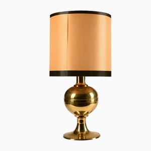 Golden Brass Lamp, 1980s-RAQ-774850