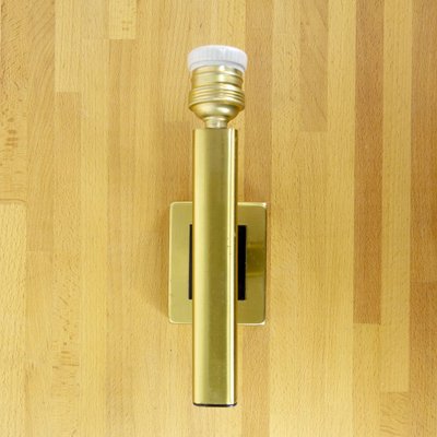 Golden Brass Sconce, 1970s-CQZ-711641