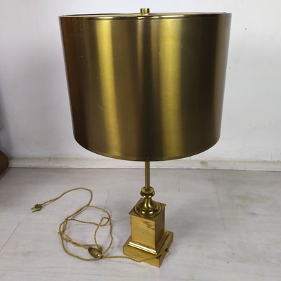 Golden Bronze Lamp by Maison Charles for Maison Charles, 1970s-EAD-1417557