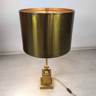 Golden Bronze Lamp by Maison Charles for Maison Charles, 1970s-EAD-1417557