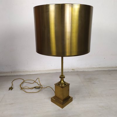 Golden Bronze Lamp by Maison Charles for Maison Charles, 1970s-EAD-1417557