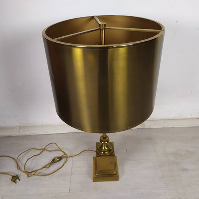 Golden Bronze Lamp by Maison Charles for Maison Charles, 1970s-EAD-1417557