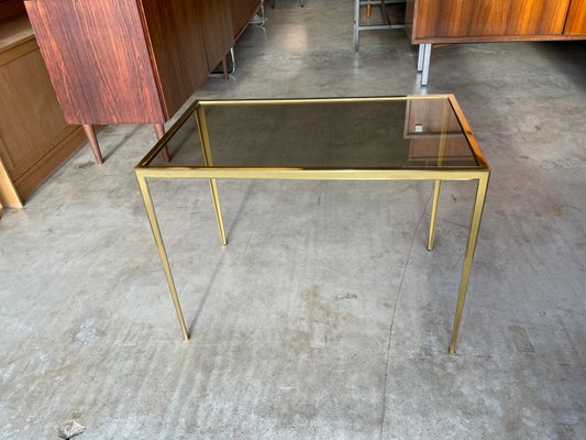 Golden Coffee Table, Germany, 1950s-WSA-831207