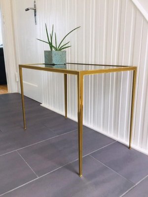 Golden Coffee Table, Germany, 1950s-WSA-831207