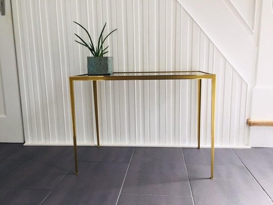 Golden Coffee Table, Germany, 1950s-WSA-831207