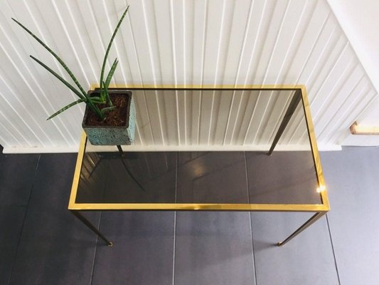 Golden Coffee Table, Germany, 1950s-WSA-831207