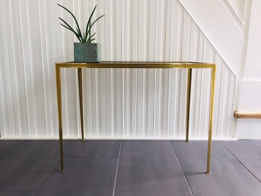 Golden Coffee Table, Germany, 1950s-WSA-831207