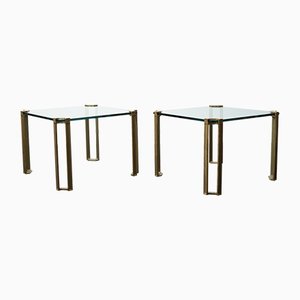 Golden Coffee Tables by Peter Ghyczy, 1970s, Set of 2-CIP-1259408