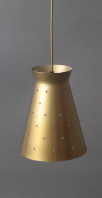 Golden Diabalo Hanging Lamp by Egon Hillebrand for Hillebrand Lighting, 1950s-ESB-1800468