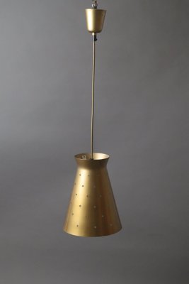 Golden Diabalo Hanging Lamp by Egon Hillebrand for Hillebrand Lighting, 1950s-ESB-1800468