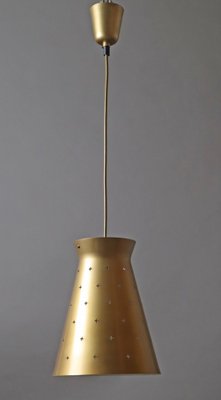 Golden Diabalo Hanging Lamp by Egon Hillebrand for Hillebrand Lighting, 1950s-ESB-1800468