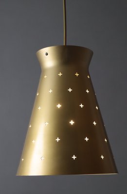 Golden Diabalo Hanging Lamp by Egon Hillebrand for Hillebrand Lighting, 1950s-ESB-1800468