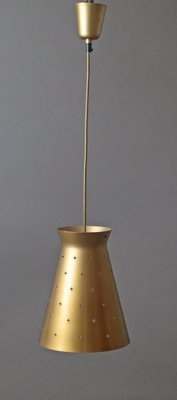 Golden Diabalo Hanging Lamp by Egon Hillebrand for Hillebrand Lighting, 1950s-ESB-1800468