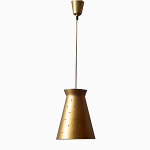 Golden Diabalo Hanging Lamp by Egon Hillebrand for Hillebrand Lighting, 1950s-ESB-1800468