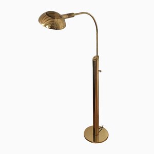 Golden Floor Lamp by Florian Schulz, 1960s-WSA-831309