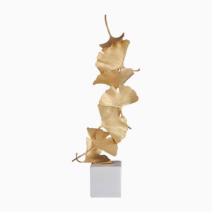 Golden Gingko 6 Leaves by Kuno Vollet-MDB-1803612