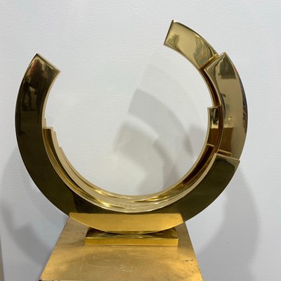 Golden Orbit Sculpture by Kuno Vollet-MDB-1803662