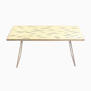 Golden Vintage Mosaic Coffee Table by Berthold Müller, 1950s-CIP-782950