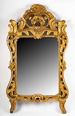 Golden Wood Regency Mirror-UQL-1148532