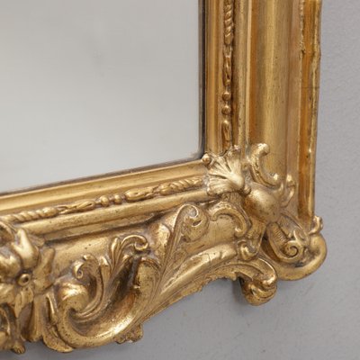 Golden Wooden Mirror, Denmark-HJY-1756766